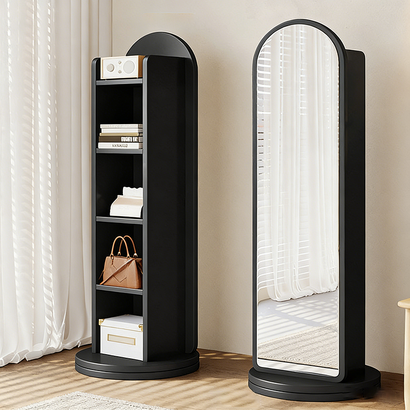 Modern Fiberboard Floor Mirror