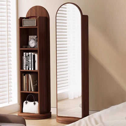 Modern Fiberboard Floor Mirror