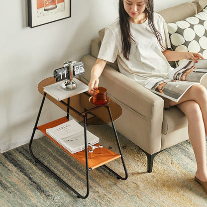 Modern Glass Side Table