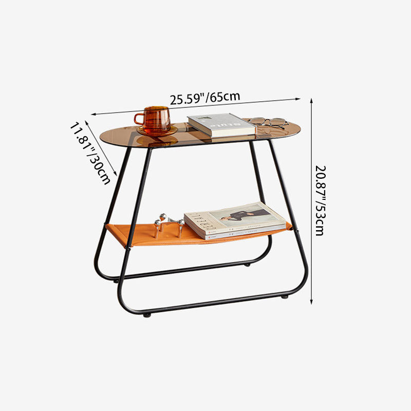 Modern Glass Side Table