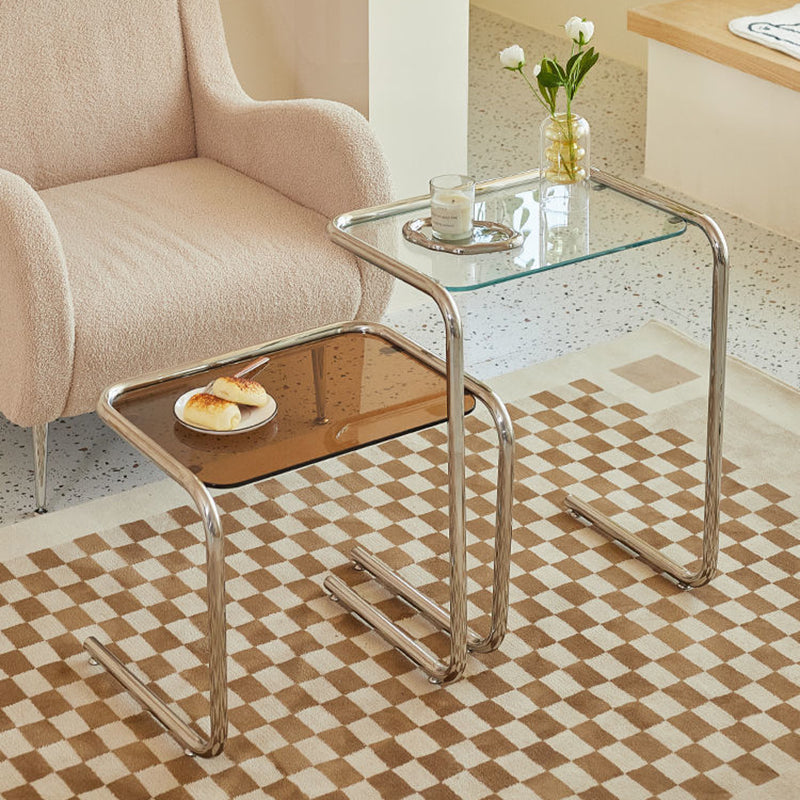 Modern Iron Side Table