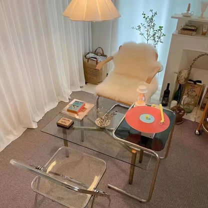 Modern Iron Side Table