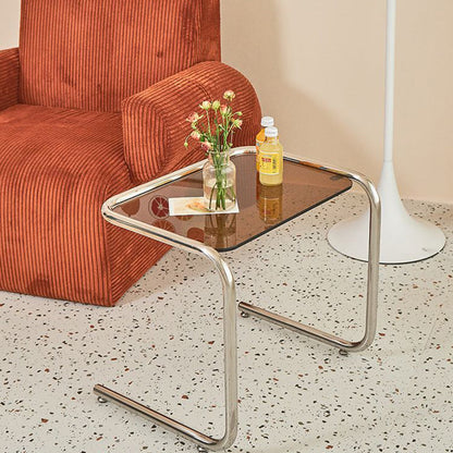 Modern Iron Side Table