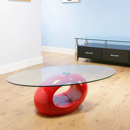 Modern ABS Glass Coffee Table