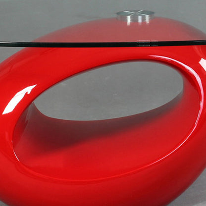 Modern ABS Glass Coffee Table