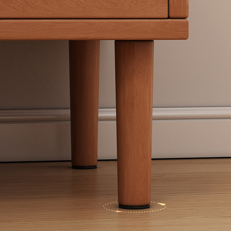 Modern Wood Solid Wood Nightstand
