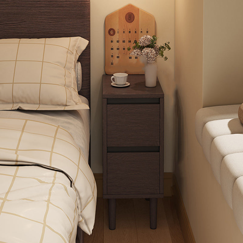 Modern Wood Solid Wood Nightstand