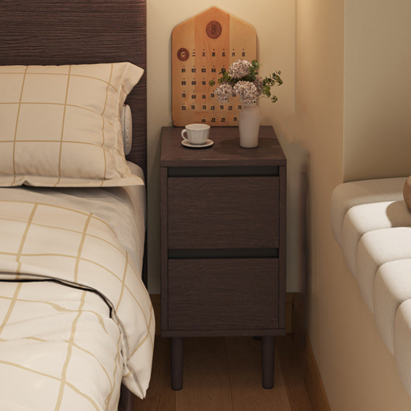 Modern Wood Solid Wood Nightstand