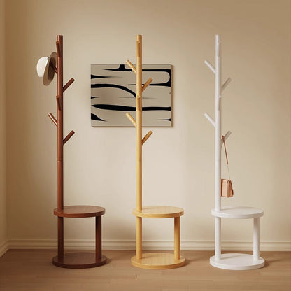 Modern Wood Hall Tree