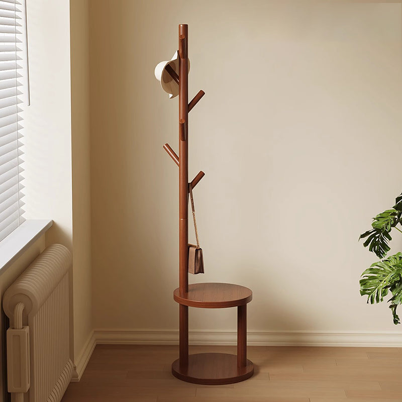 Modern Wood Hall Tree