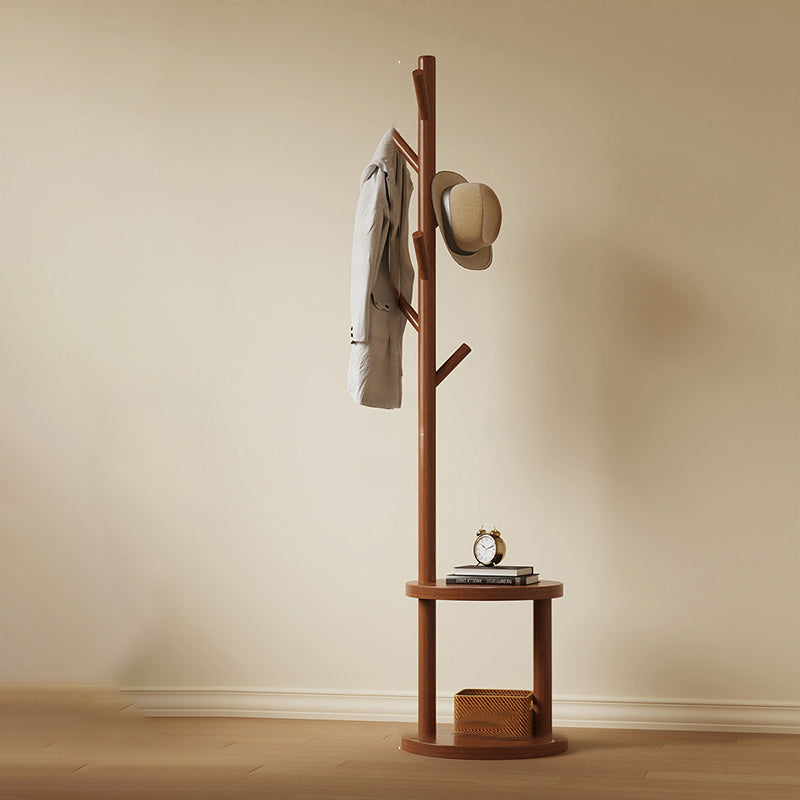 Modern Wood Hall Tree