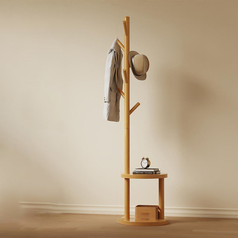 Modern Wood Hall Tree