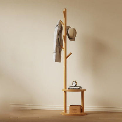 Modern Wood Hall Tree