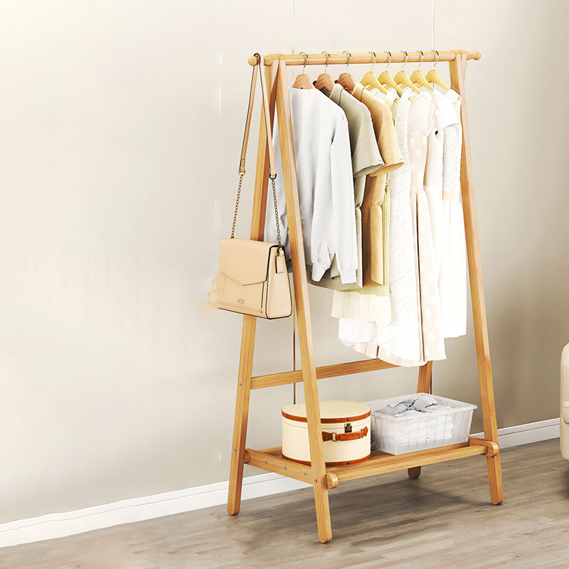 Contemporary Scandinavian Bamboo Hall Tree