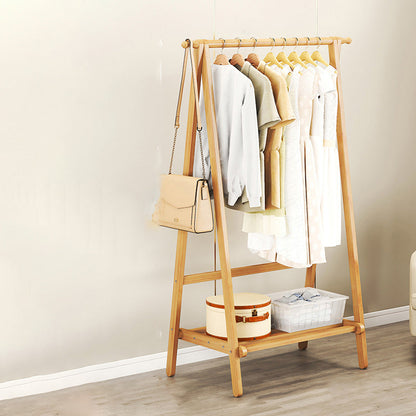Contemporary Scandinavian Bamboo Hall Tree