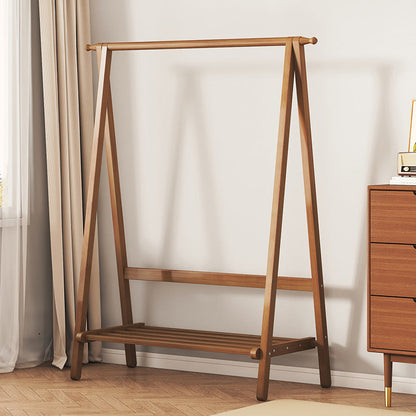 Contemporary Scandinavian Bamboo Hall Tree