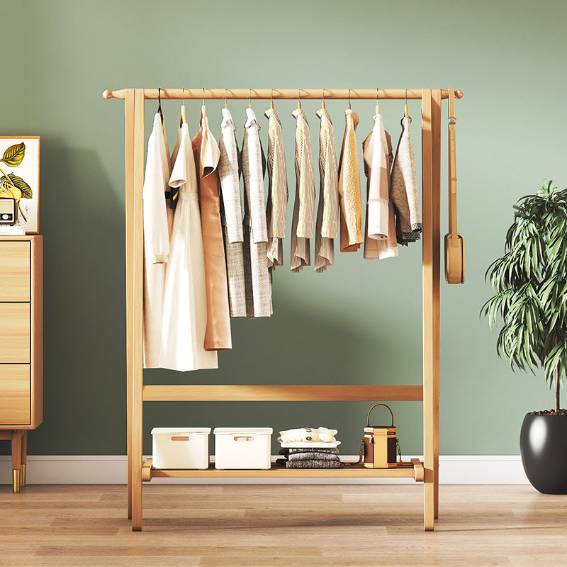 Contemporary Scandinavian Bamboo Hall Tree