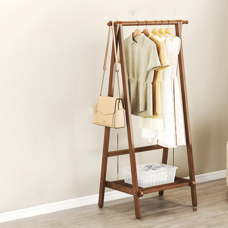 Contemporary Scandinavian Bamboo Hall Tree
