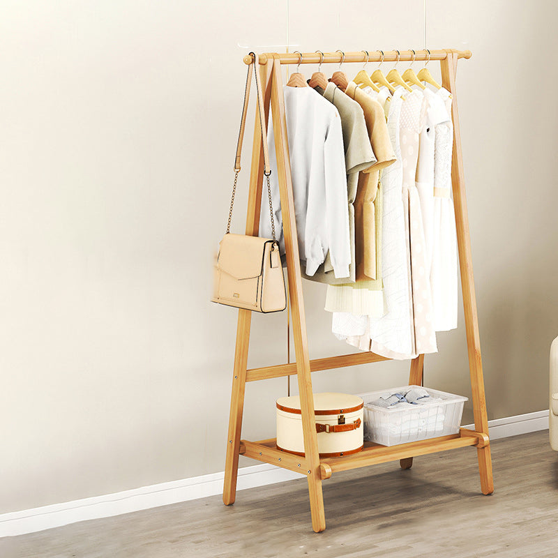 Contemporary Scandinavian Bamboo Hall Tree