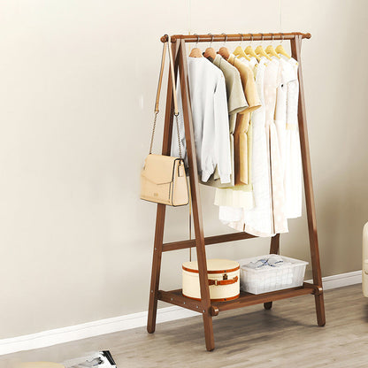 Contemporary Scandinavian Bamboo Hall Tree