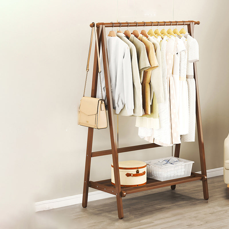 Contemporary Scandinavian Bamboo Hall Tree