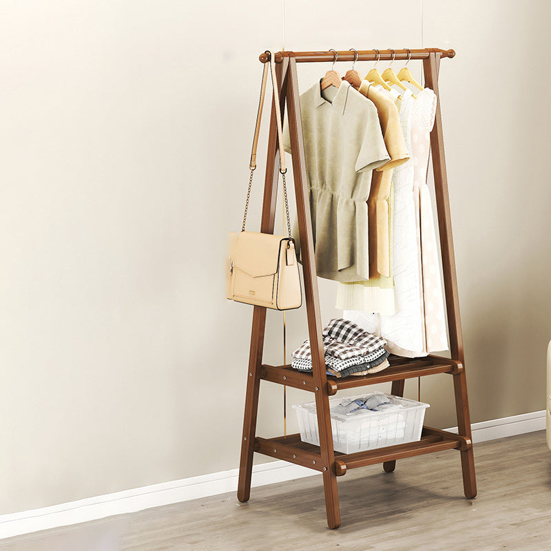 Contemporary Scandinavian Bamboo Hall Tree