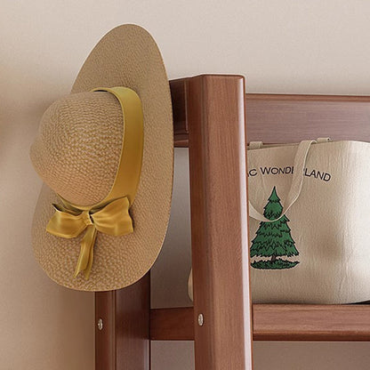 Modern Minimalist Wood Hall Tree