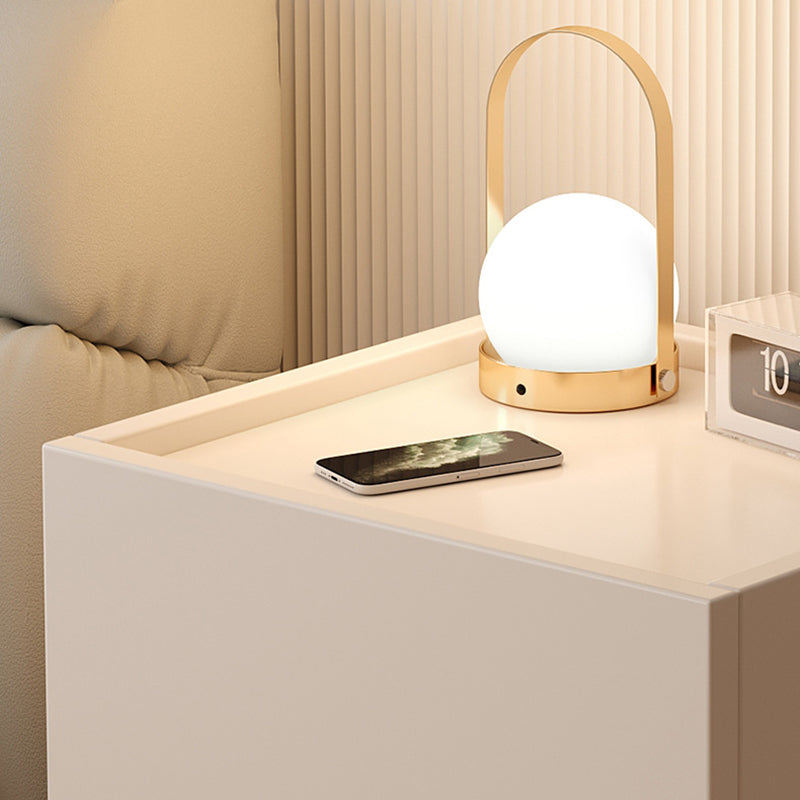 Modern Minimalist Fiberboard Nightstand
