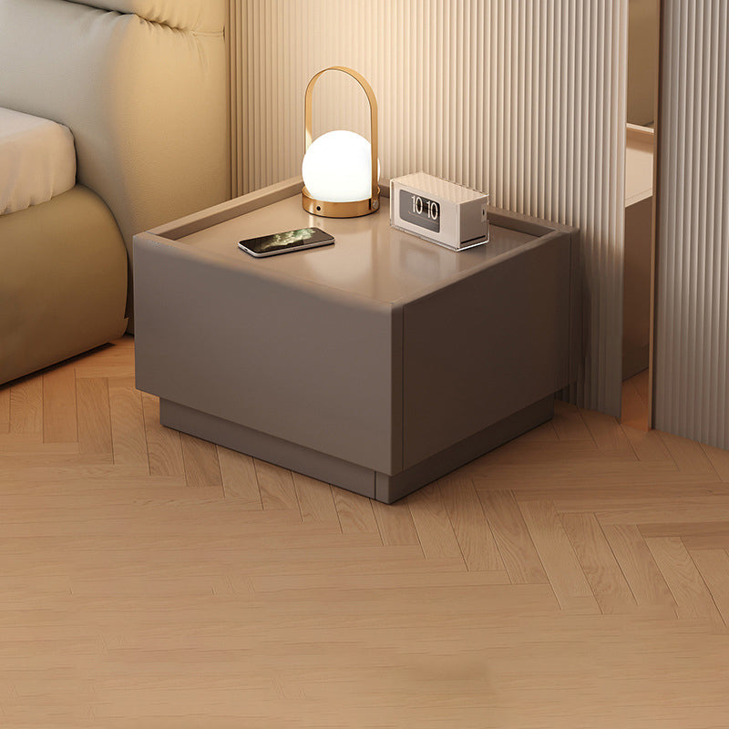 Modern Minimalist Fiberboard Nightstand