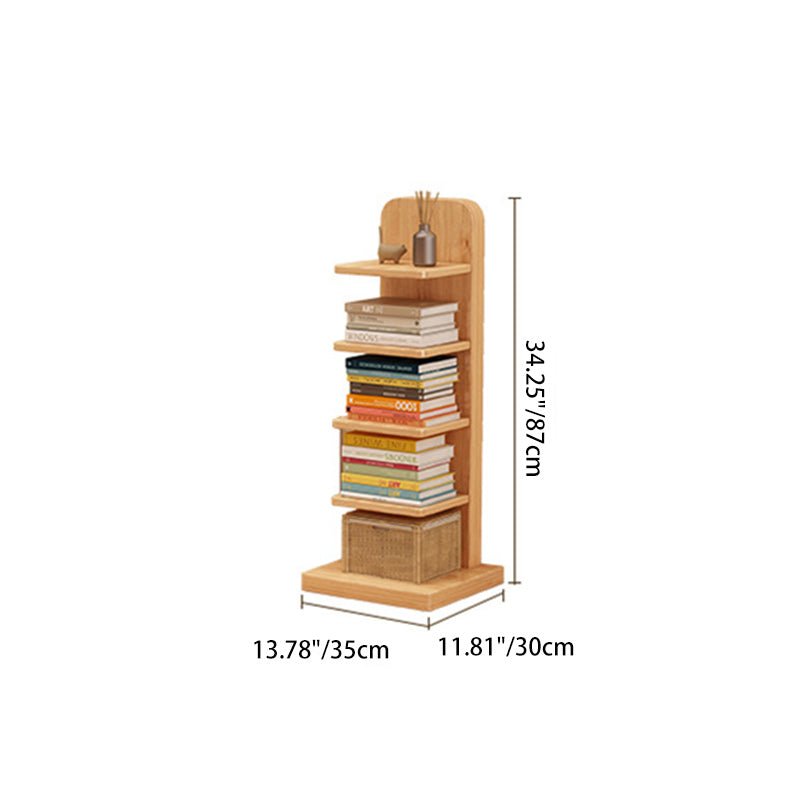 Modern Wood Solid Wood Bookshelf