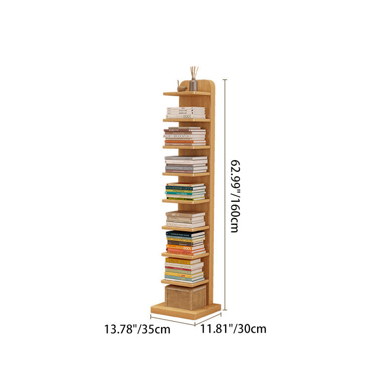Modern Wood Solid Wood Bookshelf