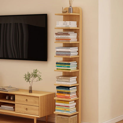 Modern Wood Solid Wood Bookshelf