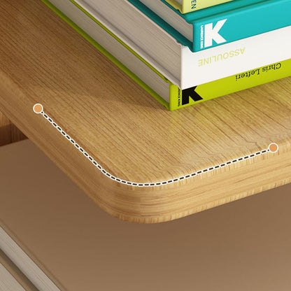 Modern Wood Solid Wood Bookshelf