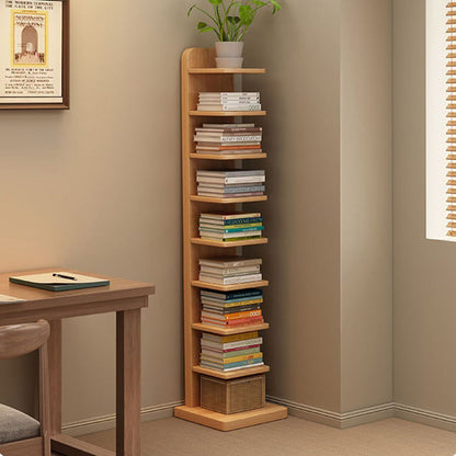 Modern Wood Solid Wood Bookshelf