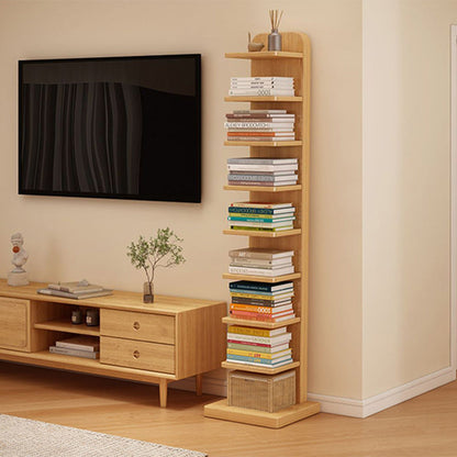 Modern Wood Solid Wood Bookshelf