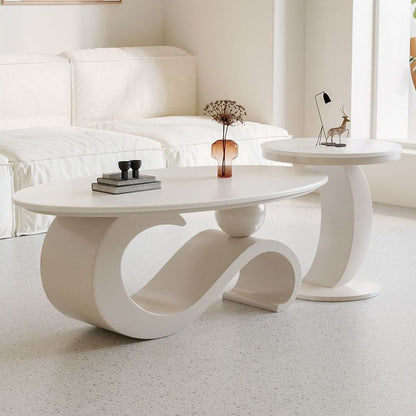 Contemporary Carbon Steel Coffee Table