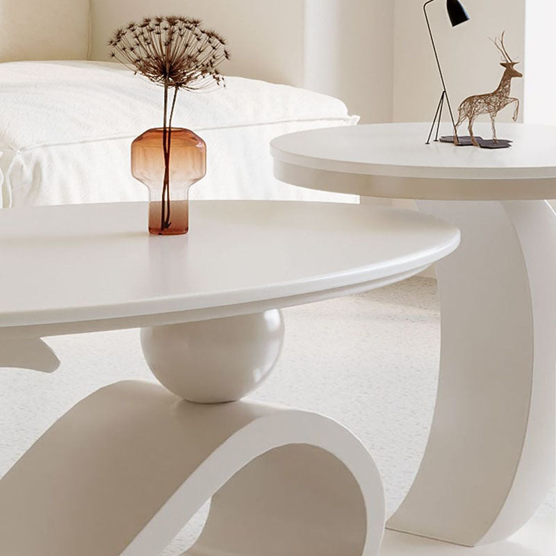 Contemporary Carbon Steel Coffee Table