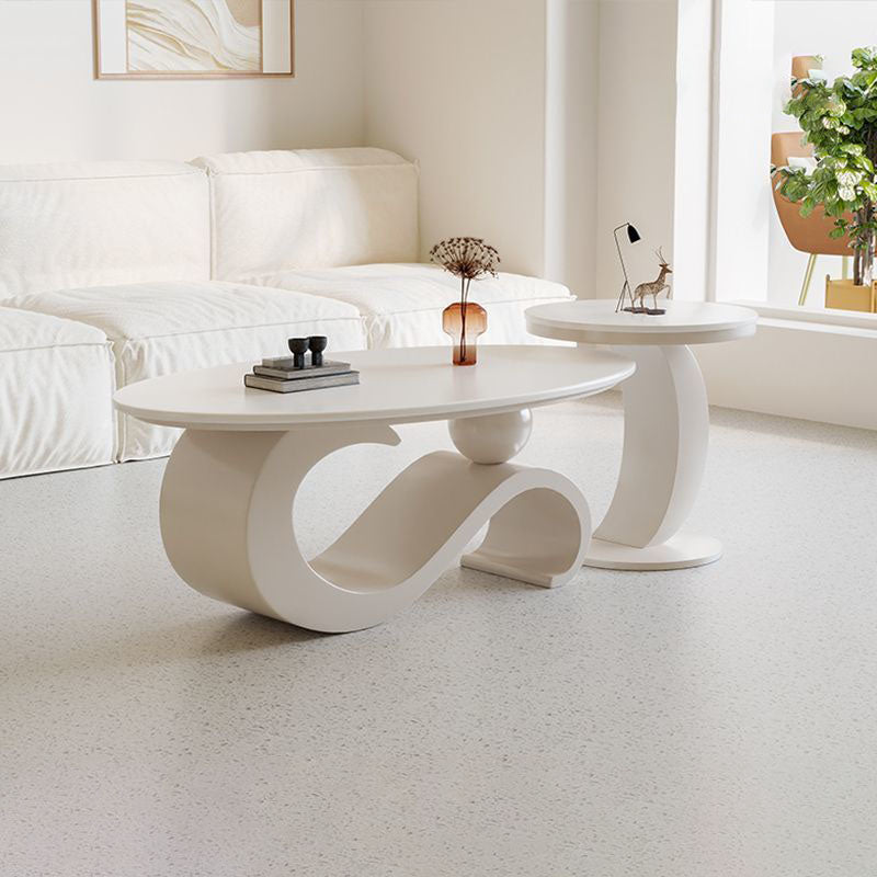 Contemporary Carbon Steel Coffee Table