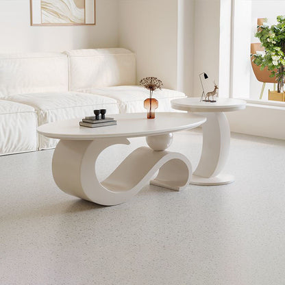 Contemporary Carbon Steel Coffee Table