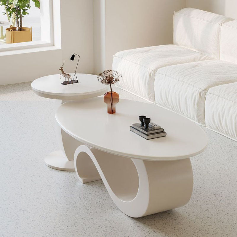 Contemporary Carbon Steel Coffee Table