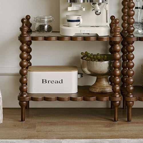Traditional Wood Solid Wood Side Table