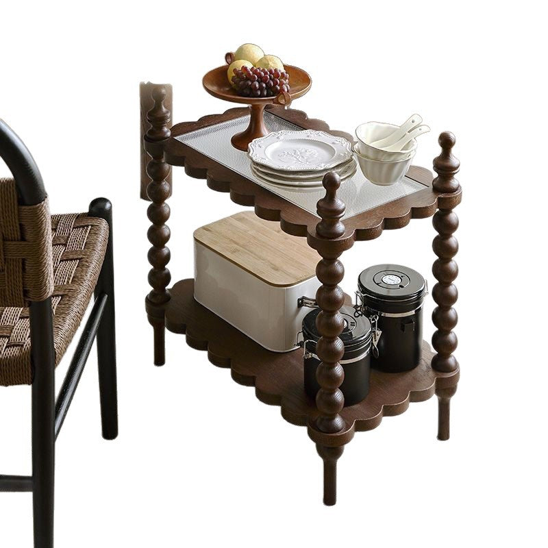 Traditional Wood Solid Wood Side Table