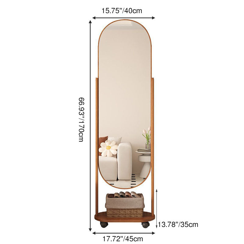 Contemporary Glass Mirror