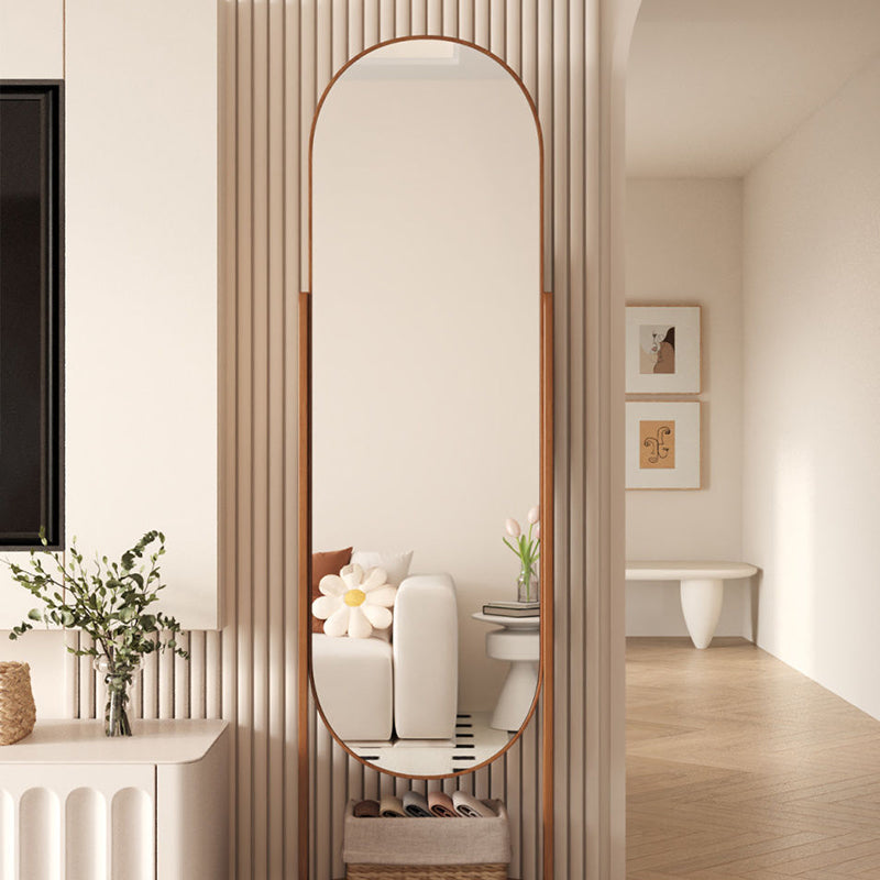 Contemporary Glass Mirror