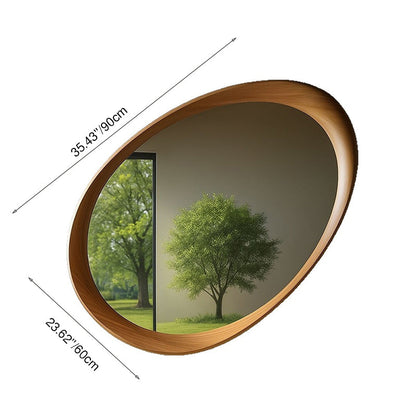 Traditional Solid Wood Mirror