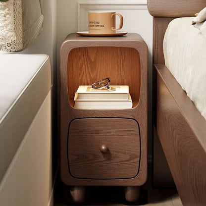 Contemporary Fiberboard Nightstand