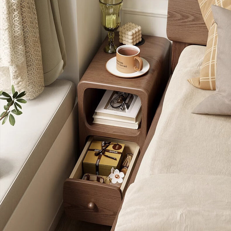 Contemporary Fiberboard Nightstand