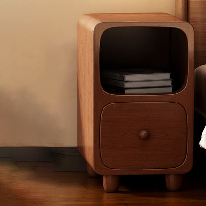 Contemporary Fiberboard Nightstand