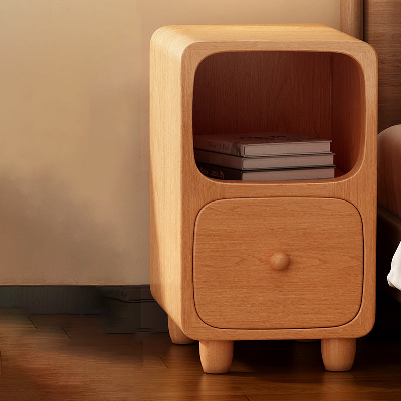 Contemporary Fiberboard Nightstand
