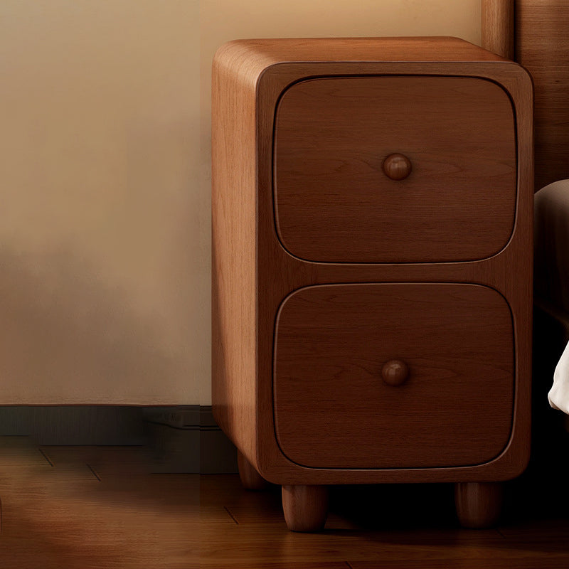 Contemporary Fiberboard Nightstand